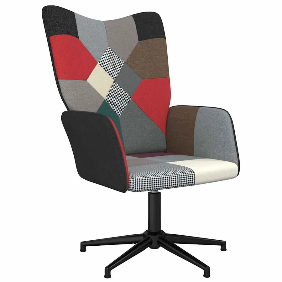 Chaise de relaxation Patchwork Tissu