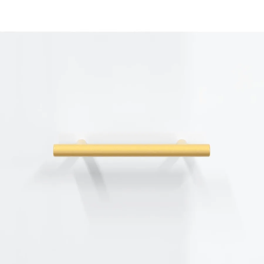 Buffet haut Blanc brillant 69,5x34x180 cm Bois d'ingénierie - 10