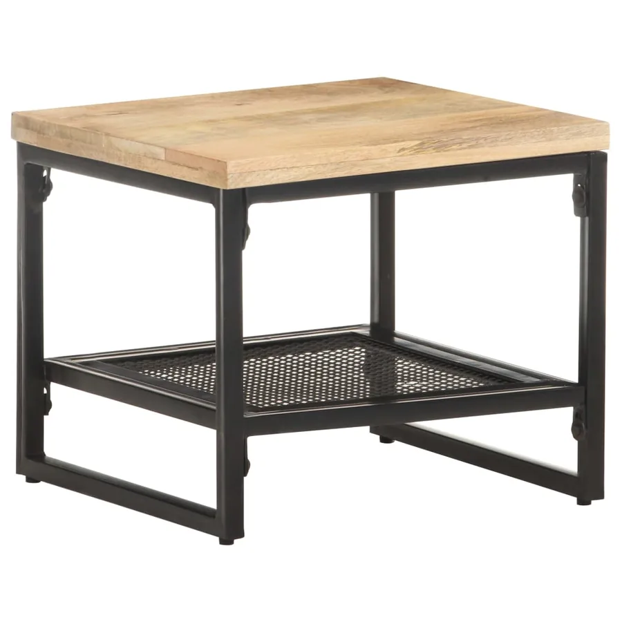 Table d'appoint 40x40x35 cm Bois de manguier massif