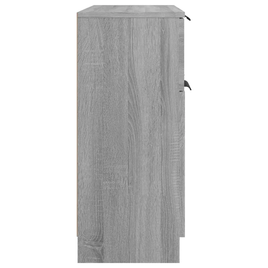 Buffet Sonoma gris 60x30x70 cm Bois d'ingénierie - 6