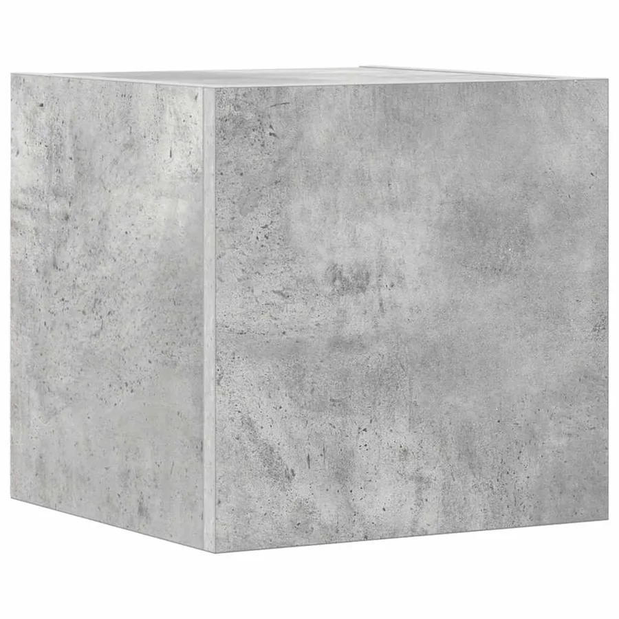 Ensemble de meubles TV 10 pcs Gris béton Bois d'ingénierie - 5