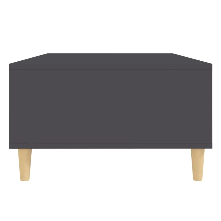Table basse gris 103,5x60x35 cm bois d'ingénierie - 6