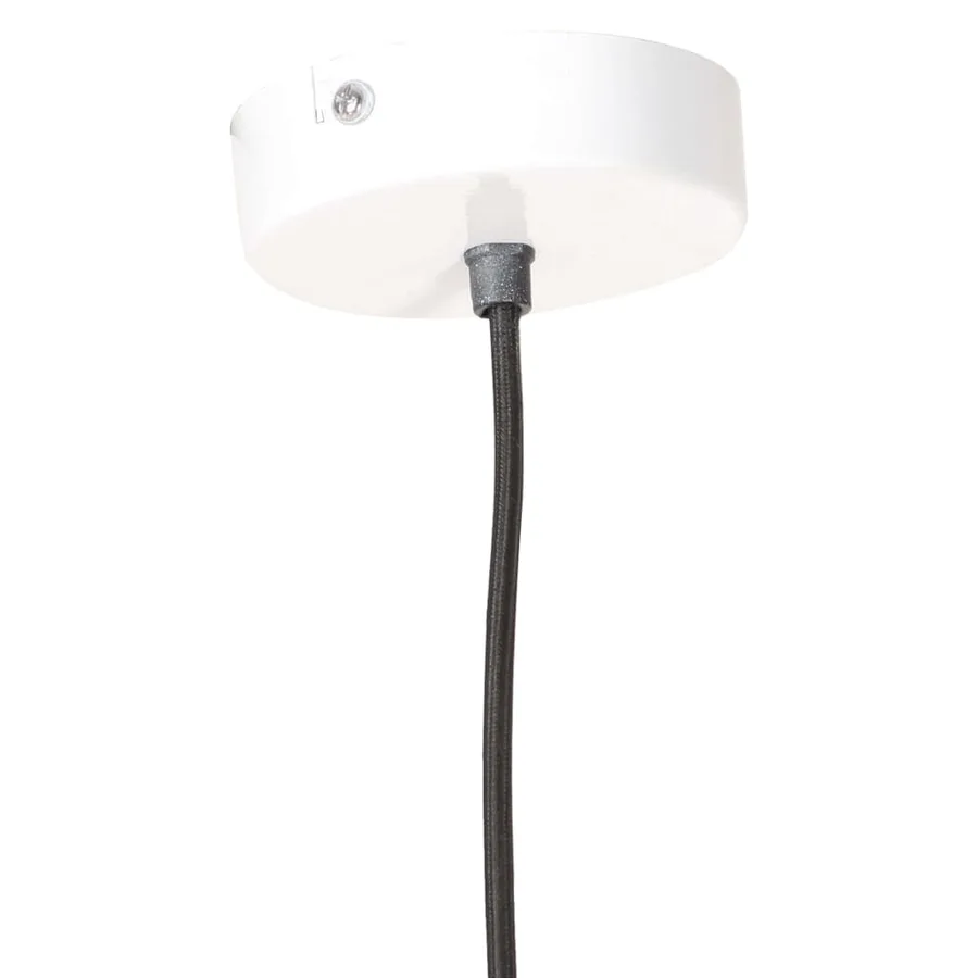 Lampe suspendue 25 W Blanc Rond 28,5 cm E27 - 5