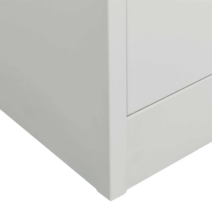 Garde-robe Gris clair 80x50x180 cm Acier - 9