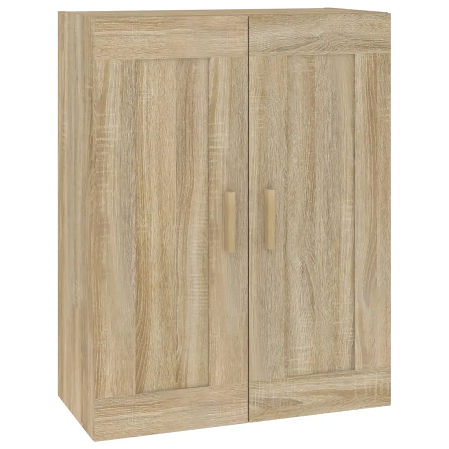 Armoire murale chêne sonoma 69,5x32,5x90 cm bois ingénierie - 2