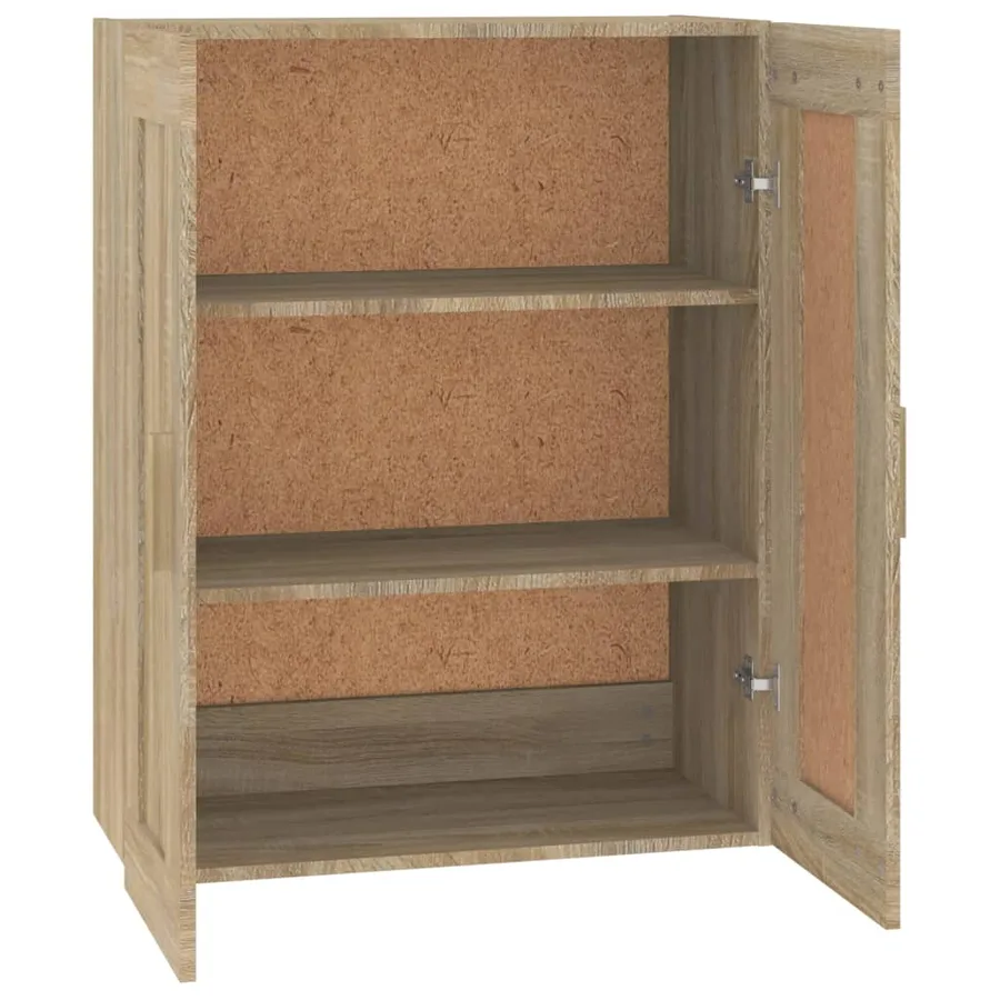 Armoire murale chêne sonoma 69,5x32,5x90 cm bois ingénierie - 6