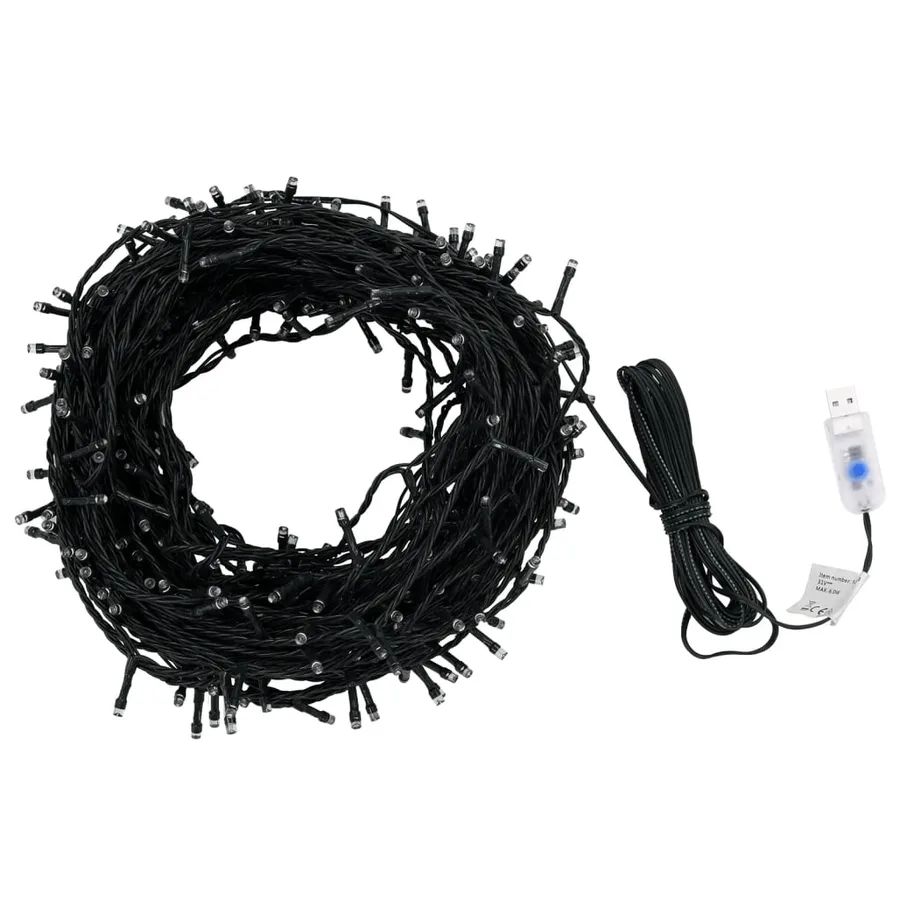 Guirlande lumineuse 400 LED Int/Ext 40 m Blanc froid - 2