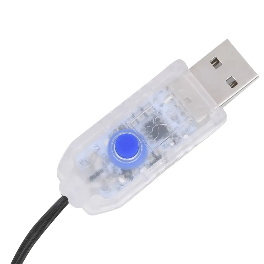 Guirlande lumineuse 400 LED Int/Ext 40 m Blanc froid - 3