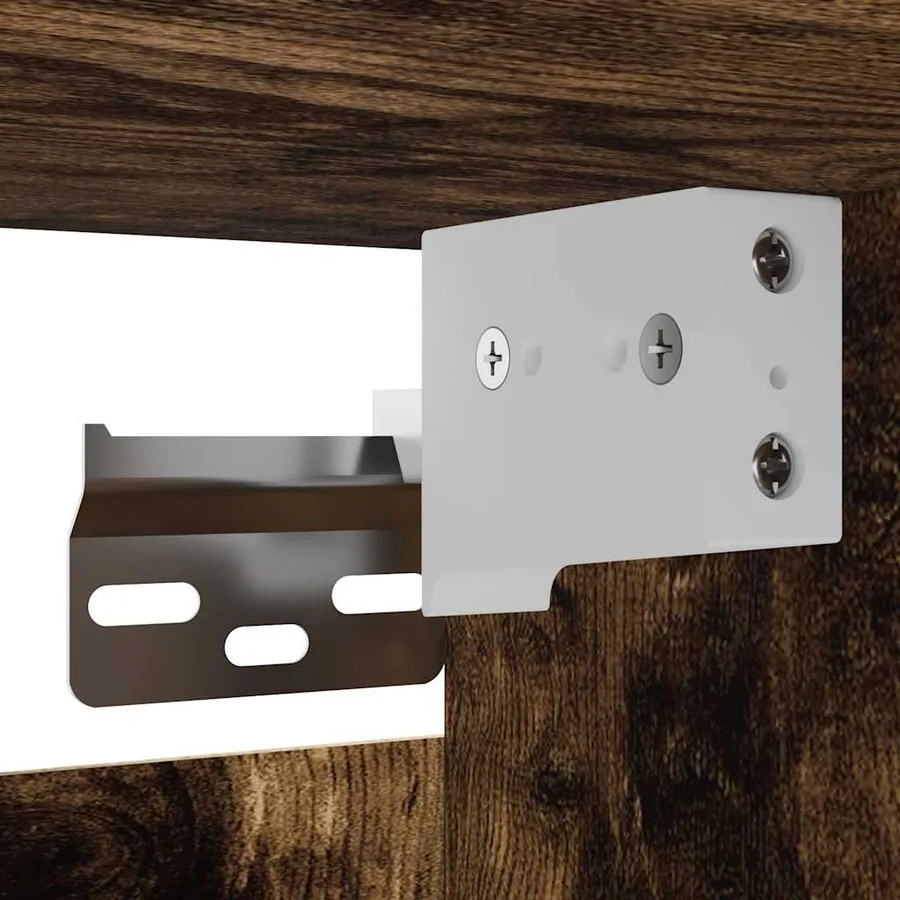 Meubles TV muraux 2 pcs Chêne fumé 30,5x30x30 cm - 10