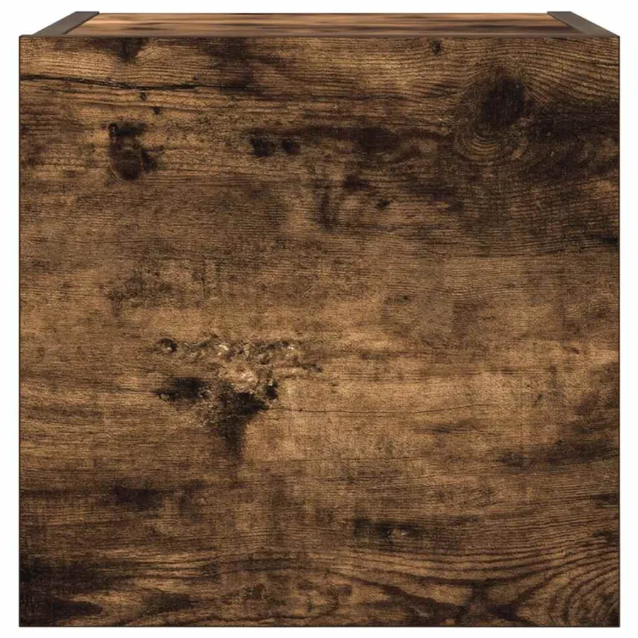 Meubles TV muraux 2 pcs Chêne fumé 30,5x30x30 cm - 5