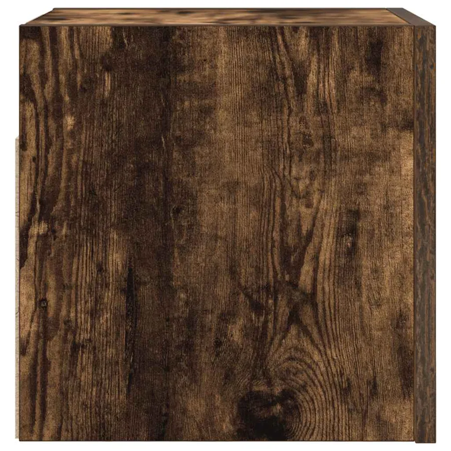 Meubles TV muraux 2 pcs Chêne fumé 30,5x30x30 cm - 7