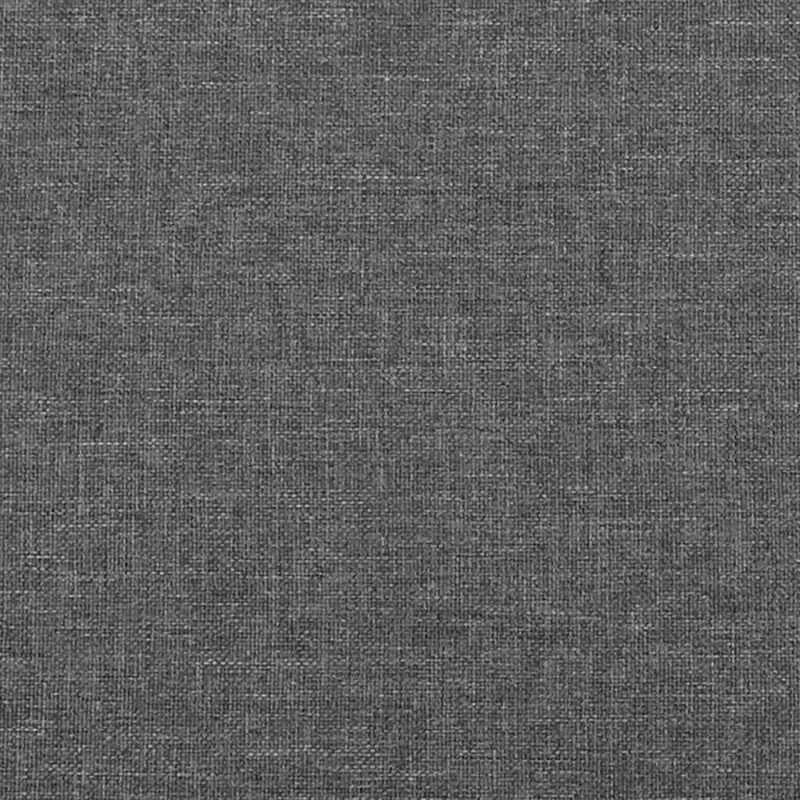 Tête de lit Gris foncé 100x5x118/128 cm Tissu - 7