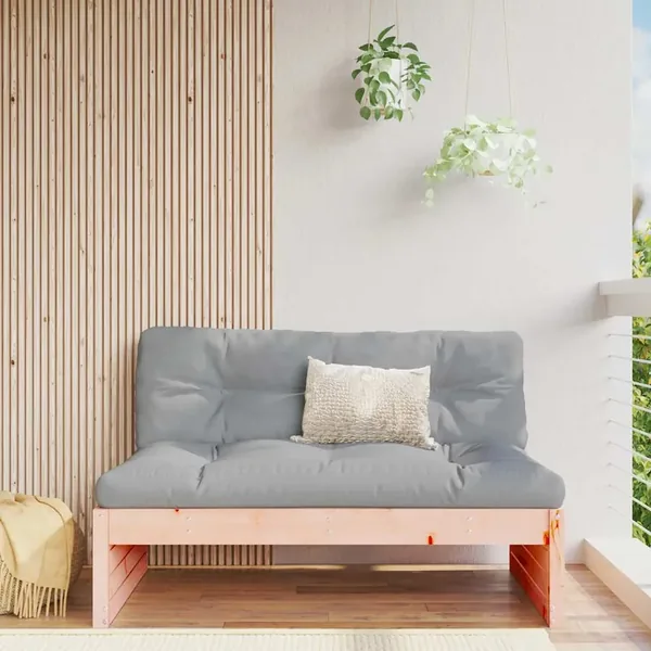 Canapé central 120x80 cm bois massif douglas