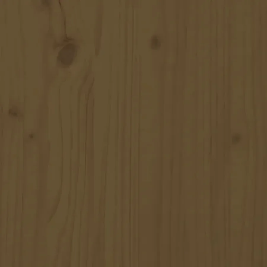 Table basse Marron miel 100x50x40 cm Bois massif de pin - 8