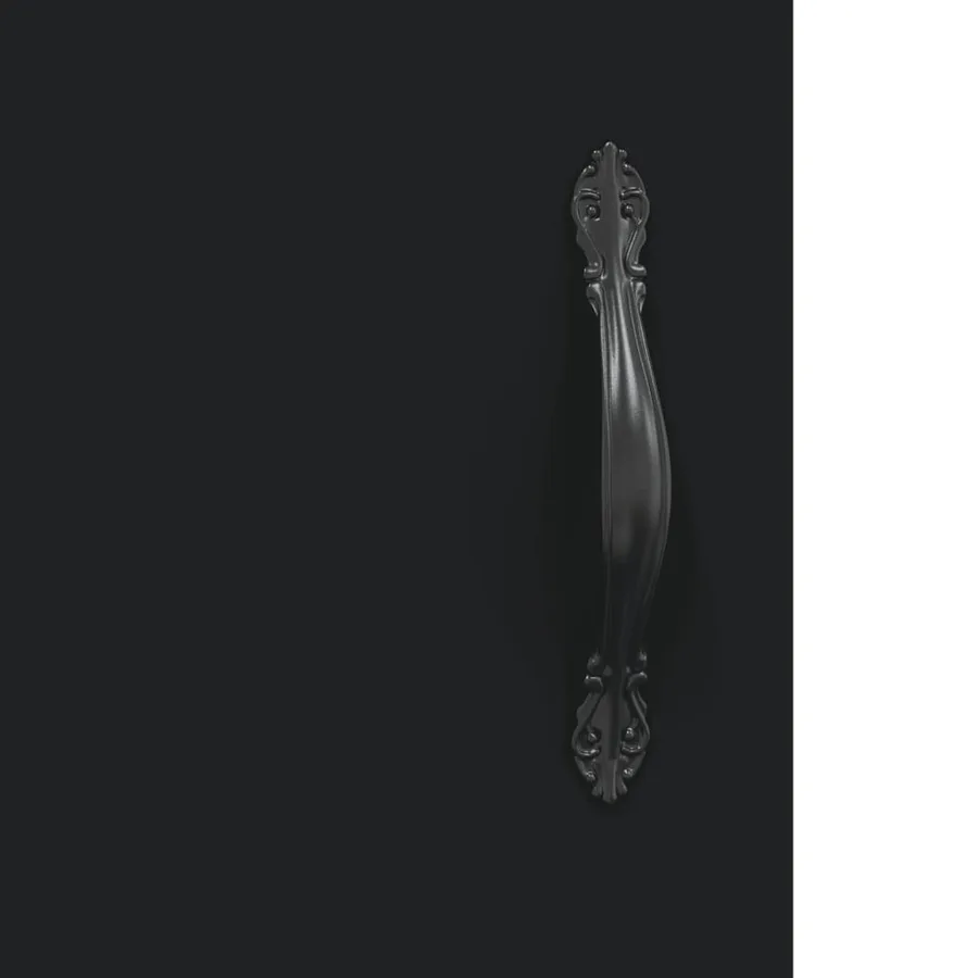 Buffet haut Noir 69,5x34x180 cm Bois d'ingénierie - 11