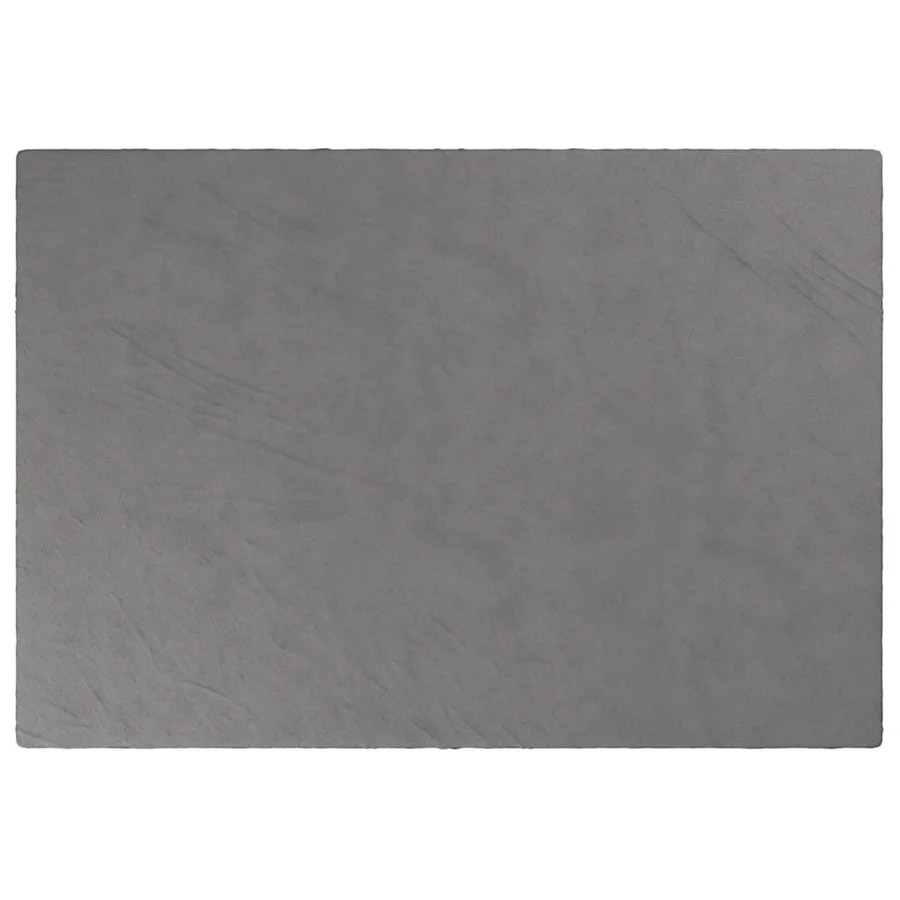 Couverture lestée avec housse Gris 135x200 cm 10 kg Tissu - 3