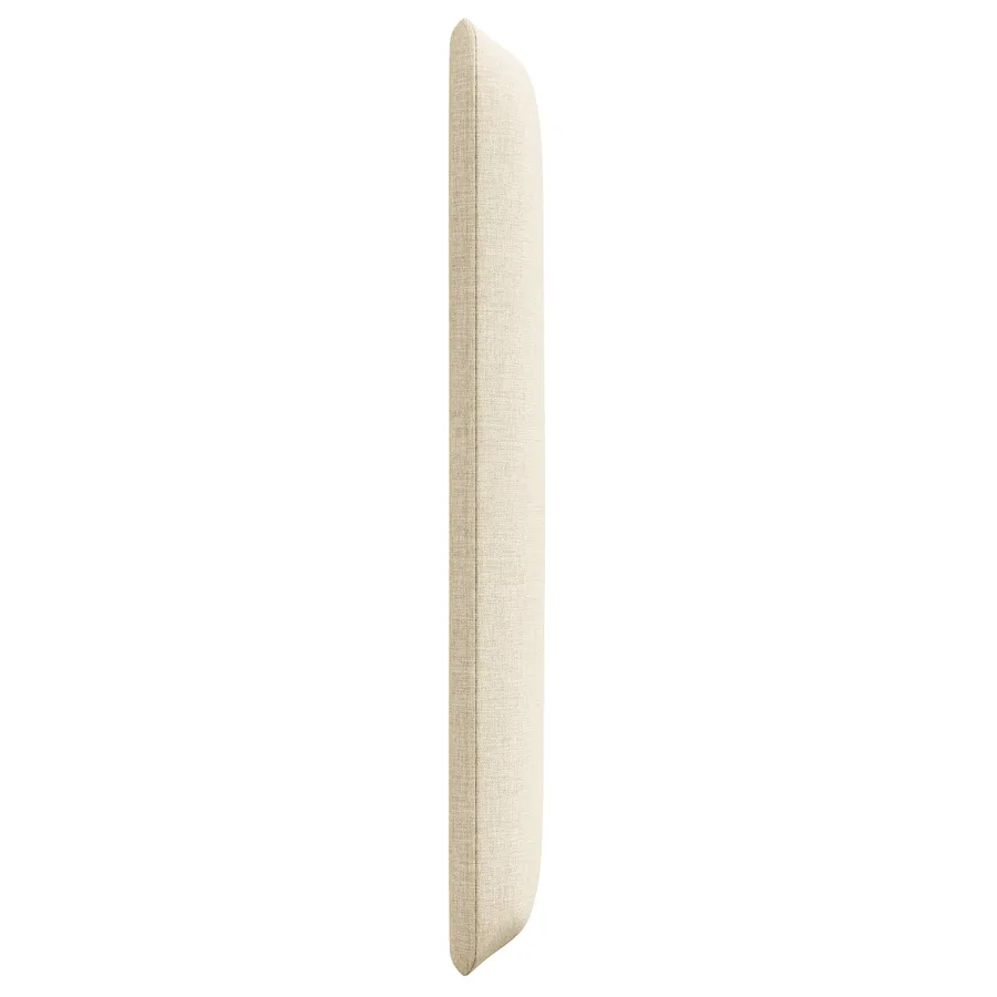 Oreille de tête de lit Crème 40,5 x 40,5 x 4 cm tissu - 6