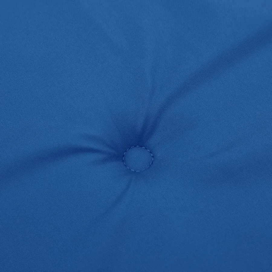 Coussins de chaise à dossier haut lot de 4 bleu royal - 8