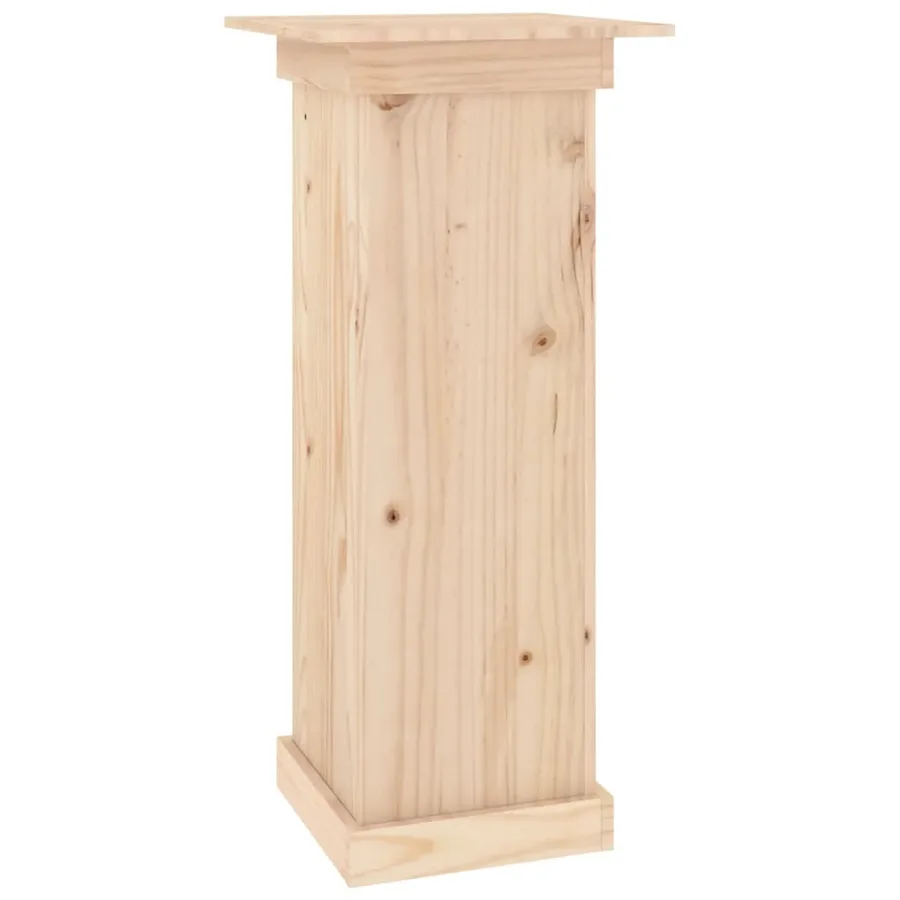 Support à fleurs 40x40x90 cm Bois de pin solide - 2