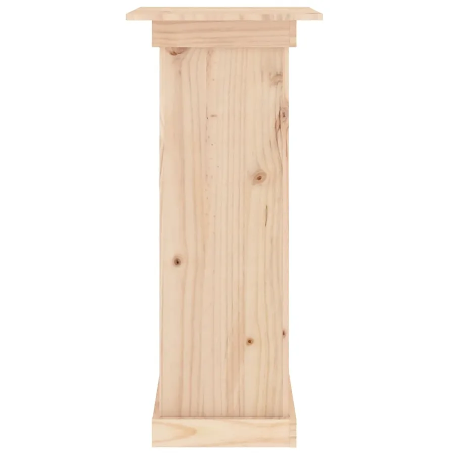 Support à fleurs 40x40x90 cm Bois de pin solide - 5