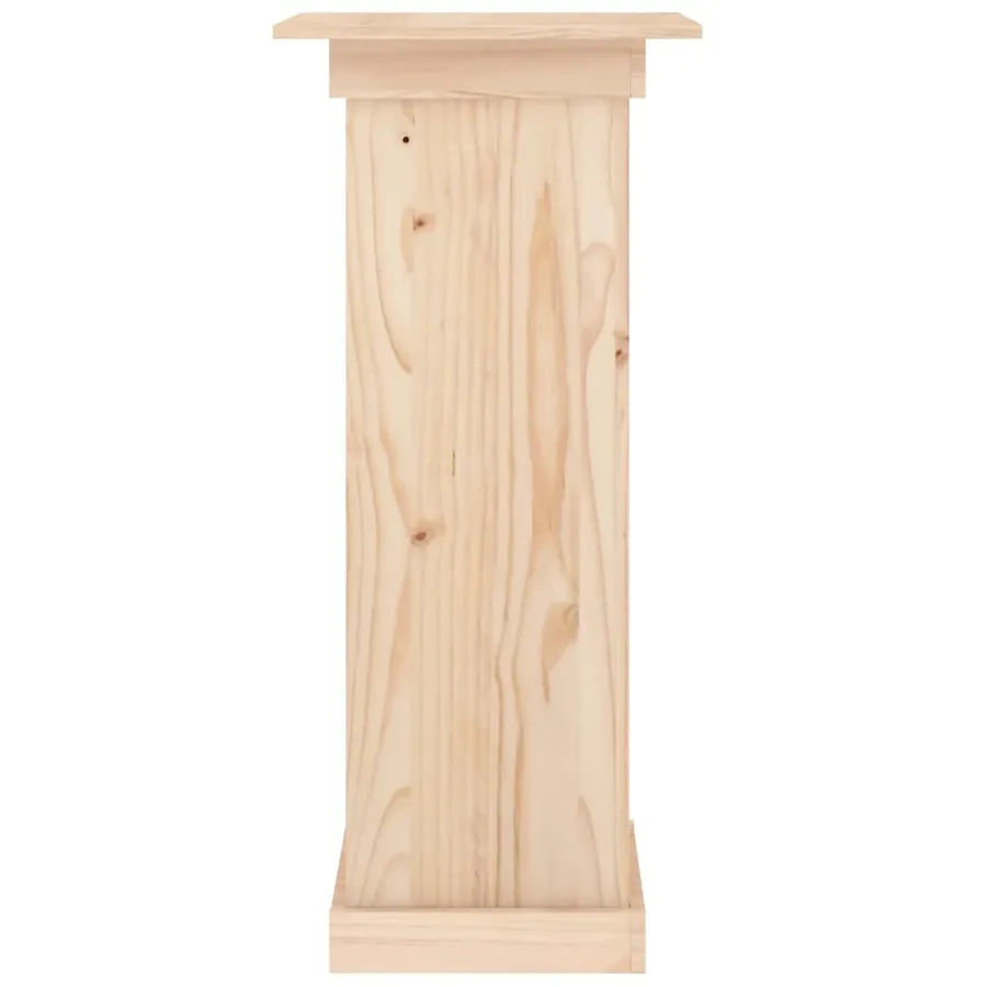 Support à fleurs 40x40x90 cm Bois de pin solide - 6