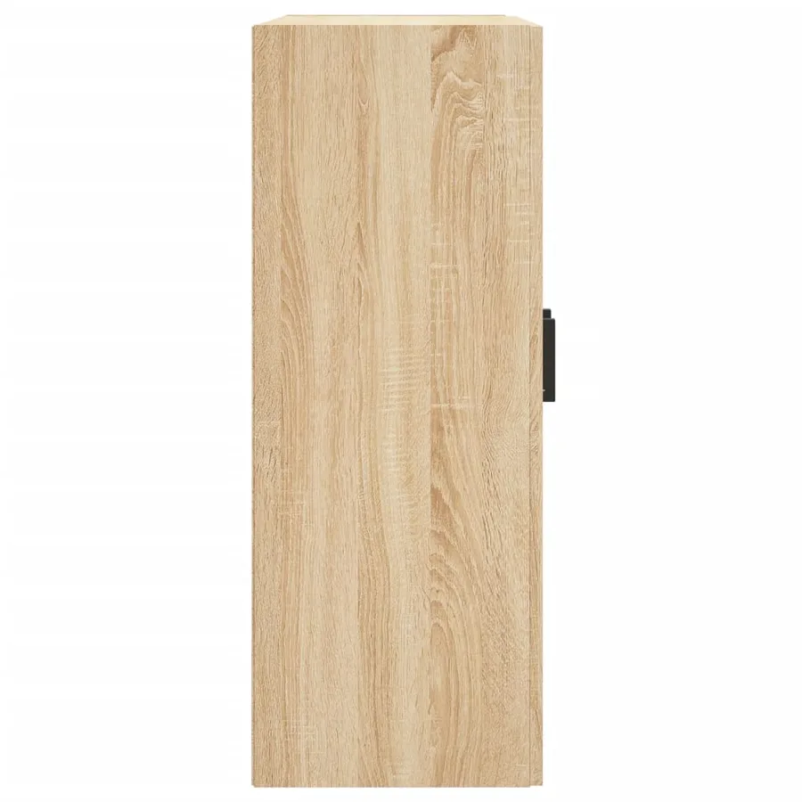 Armoire murale chêne sonoma 69,5x34x90 cm bois d'ingénierie - 8