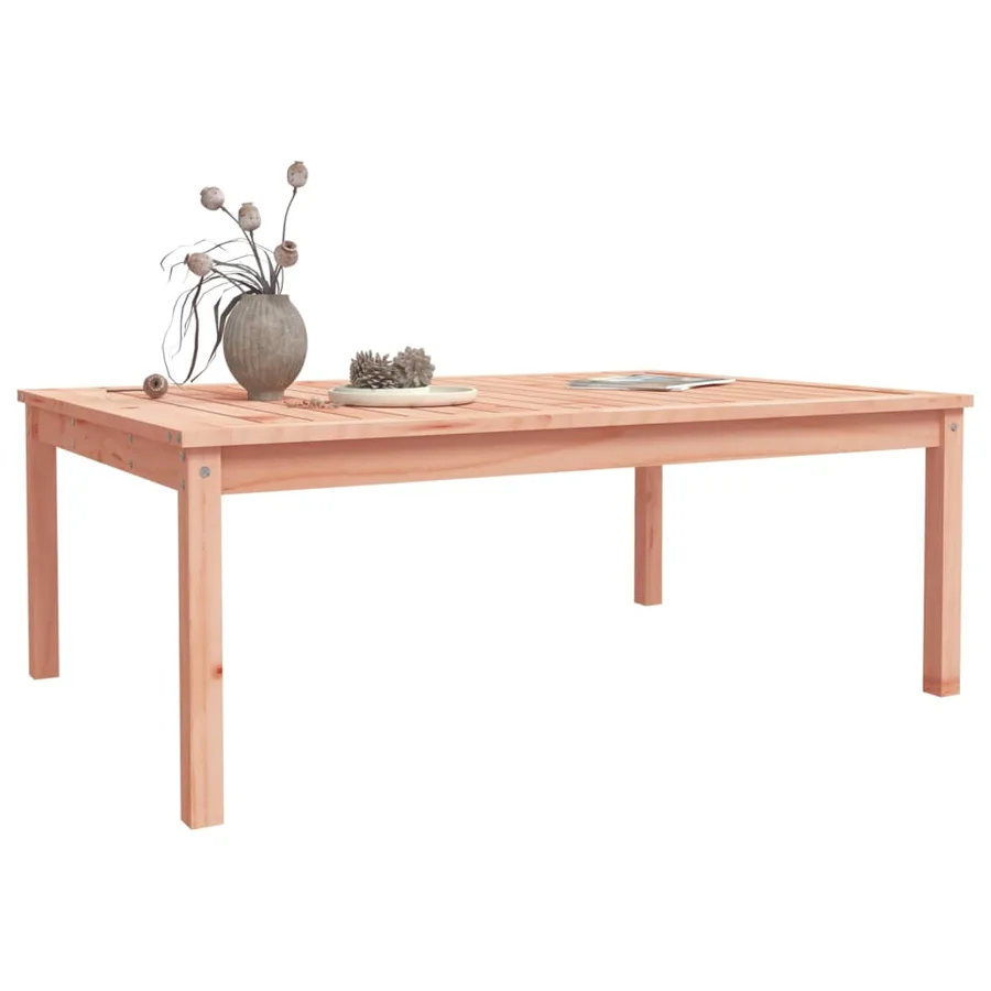 Table de jardin 121x82,5x45 cm bois massif de douglas - 4