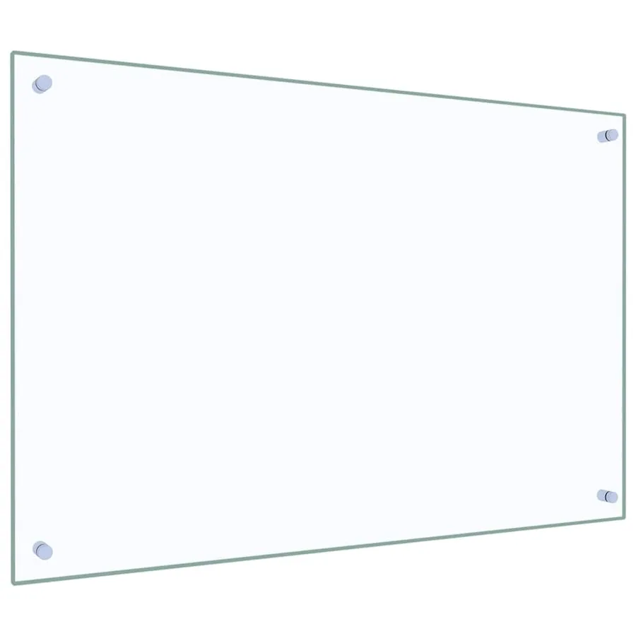 Dosseret de cuisine Transparent 90x60 cm Verre trempé - 5