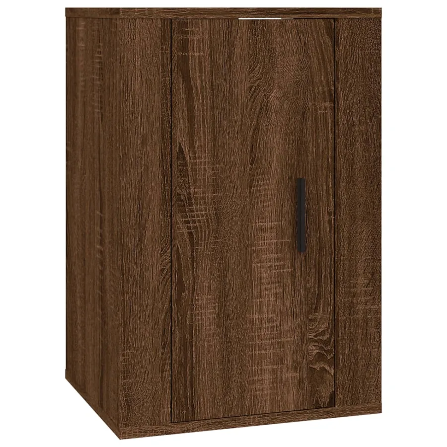Meubles TV muraux 2 pcs Chêne marron 40x34,5x60 cm - 4