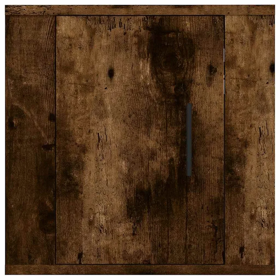 Meuble TV mural Chêne fumé 40x34,5x40 cm - 4