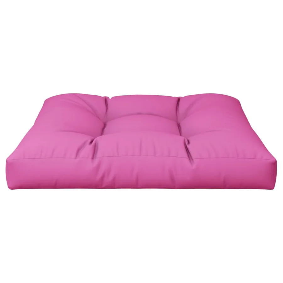 Coussin de palette Rose 80x80x12 cm tissu - 5