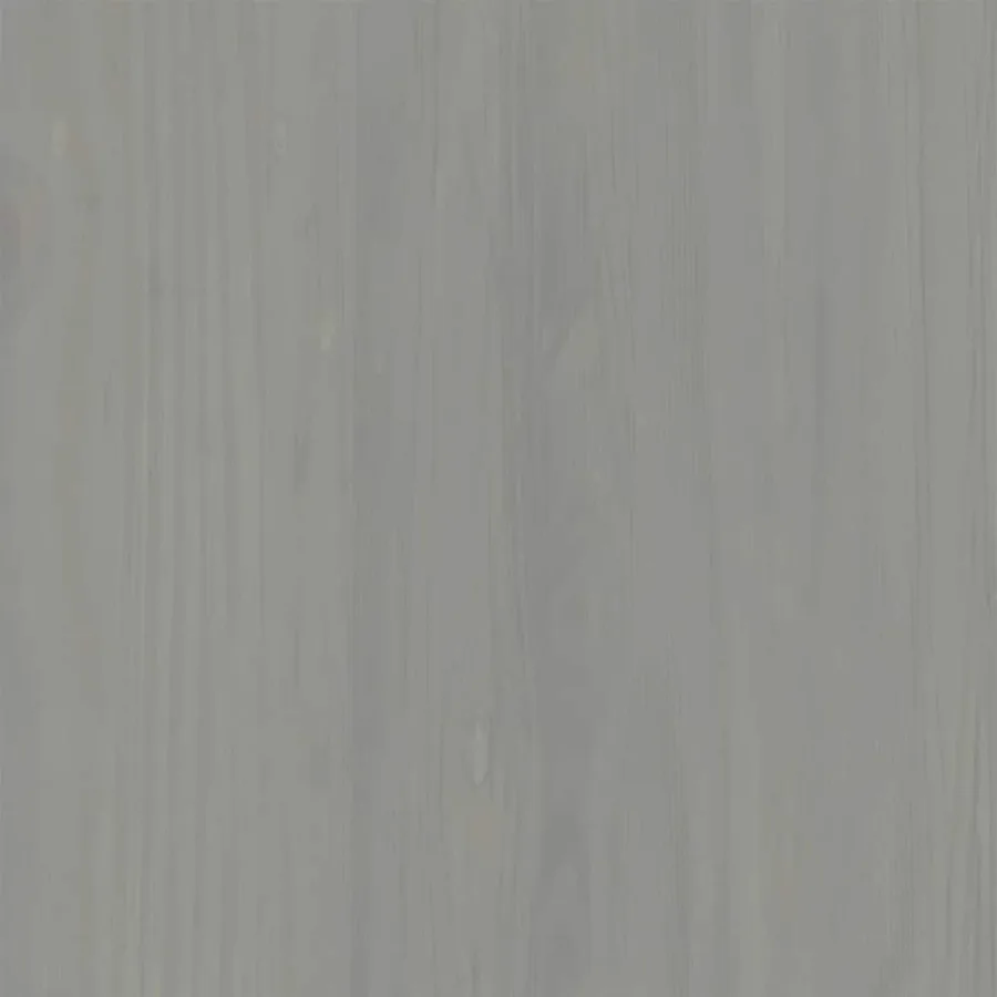 Garde-robe VIGO gris 90x55x170 cm bois massif de pin - 8