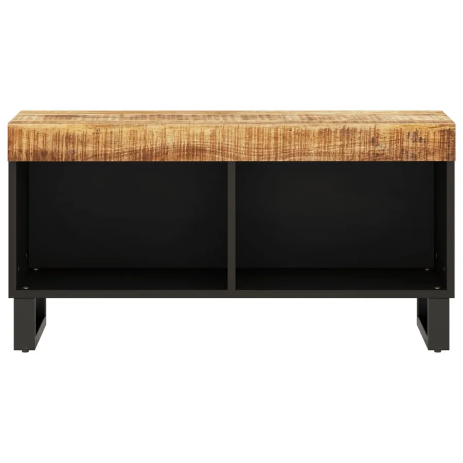 Meuble TV 85x33x43,5 cm bois massif de manguier - 3