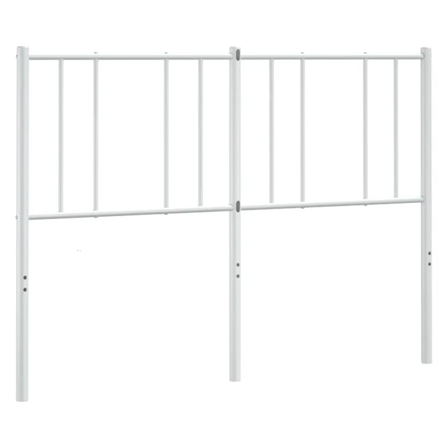 Tête de lit de remplacement métal blanc 150 cm - 2