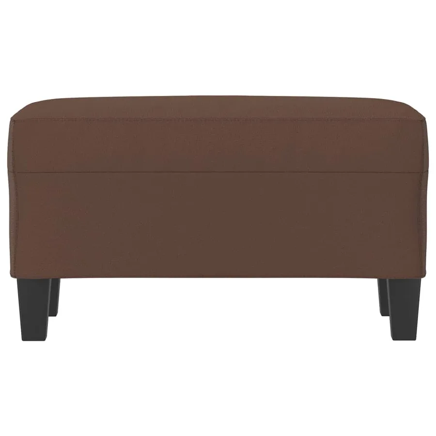 Banc Marron 70x35x41 cm Similicuir - 3