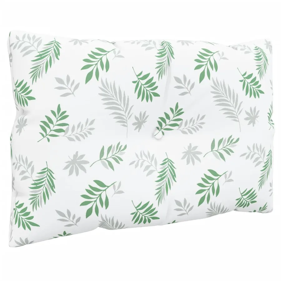 Coussins de palette lot de 2 motif de feuilles tissu Oxford - 5
