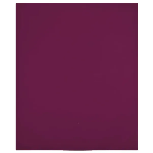 Drap-housse Jersey Bordeaux 100x200 cm Coton