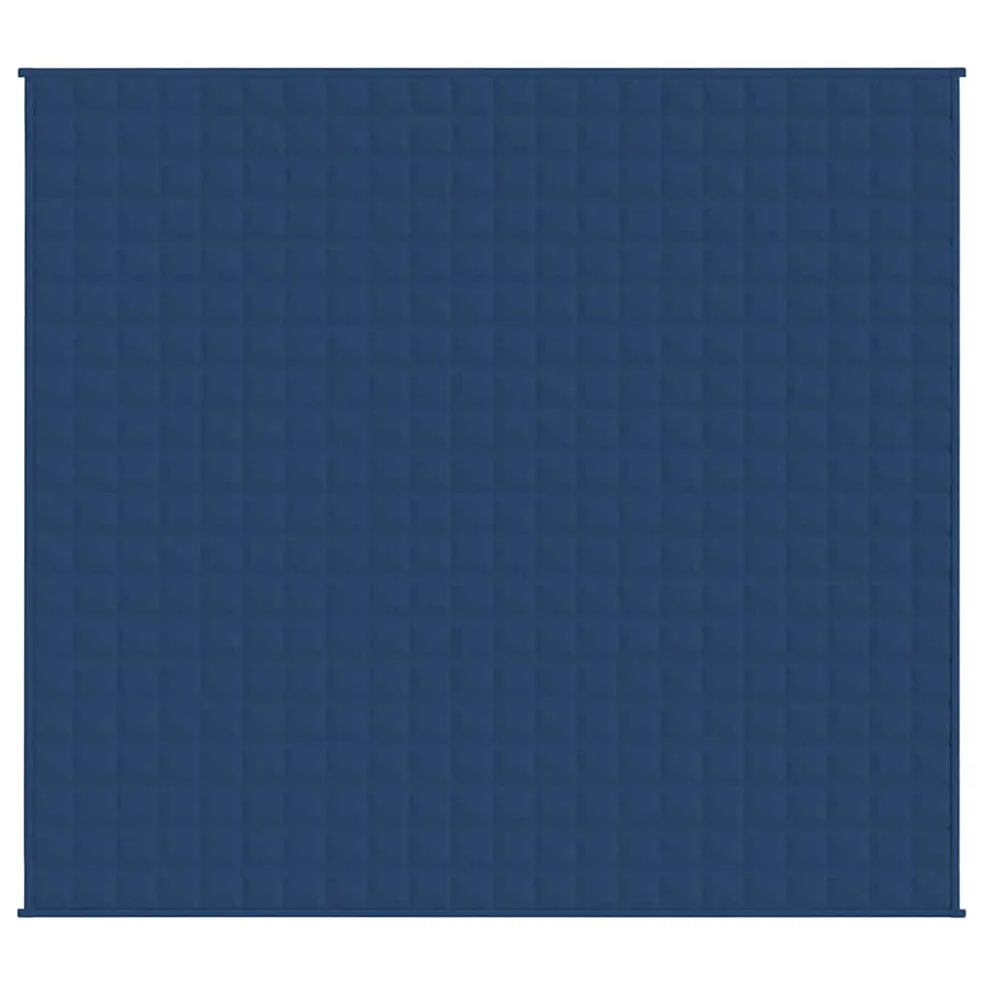 Couverture lestée Bleu 220x240 cm 11 kg Tissu - 3
