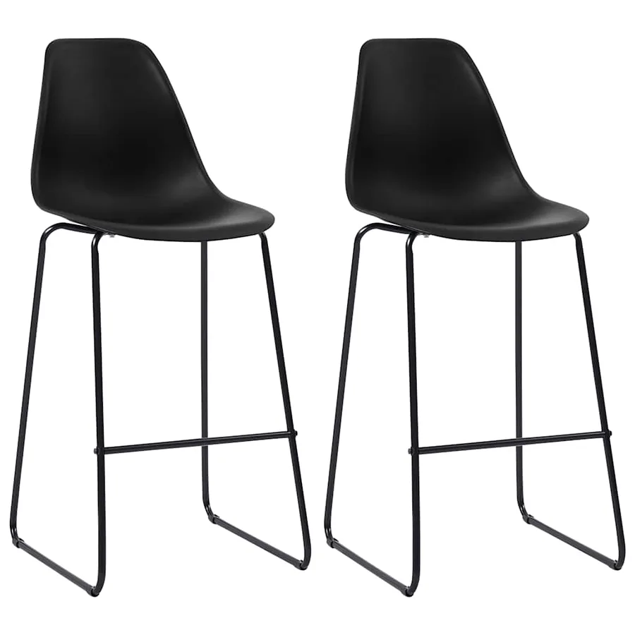 Ensemble de bar 3 pcs Plastique Noir - 6