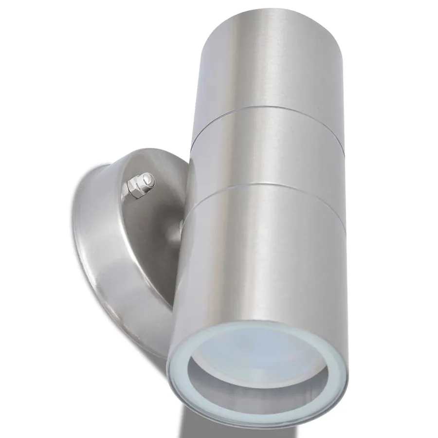 Applique murale LED d'extérieur 2 pcs Acier inoxydable haut bas - 5