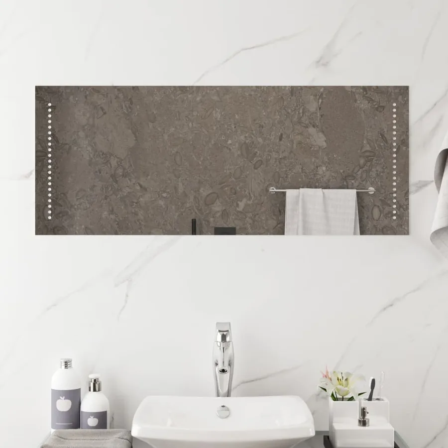 Miroir de salle de bain à LED 40x100 cm - 4