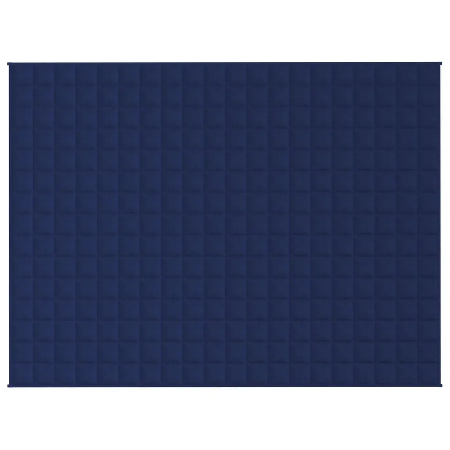 Couverture lestée Bleu 152x203 cm 7 kg Tissu - 3
