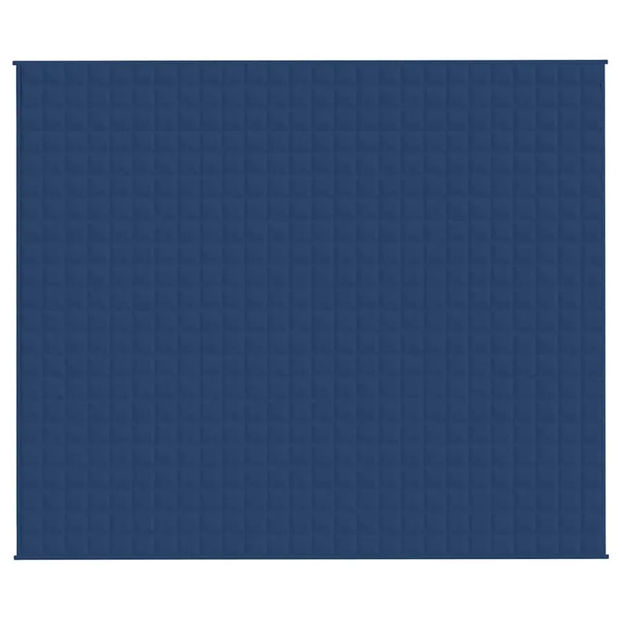 Couverture lestée Bleu 220x260 cm 11 kg Tissu - 3