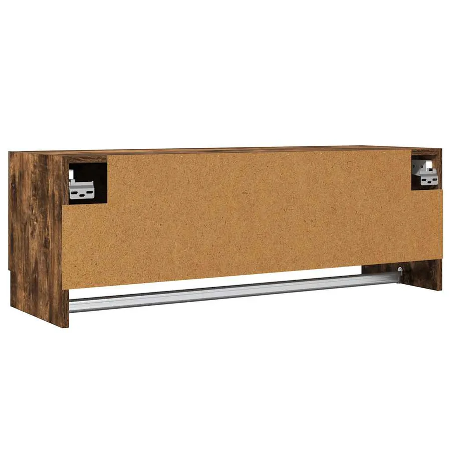 Garde-robe Chêne fumé 100x32,5x35 cm Bois d'ingénierie - 3