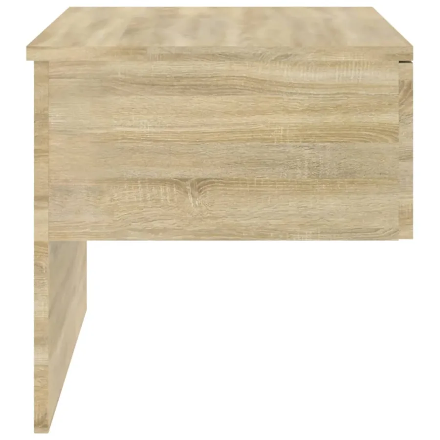 Tables de chevet murales 2 pcs Chêne sonoma - 7