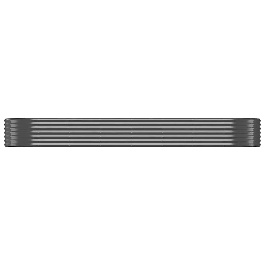 Lit surélevé de jardin Acier galvanisé Anthracite - 3