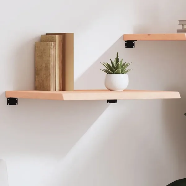 Étagère murale 60x50x(2-4) cm bois de chêne massif non traité