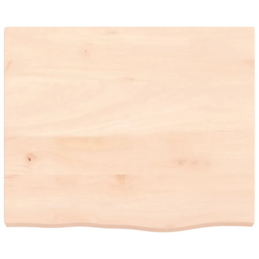 Étagère murale 60x50x(2-4) cm bois de chêne massif non traité - 4