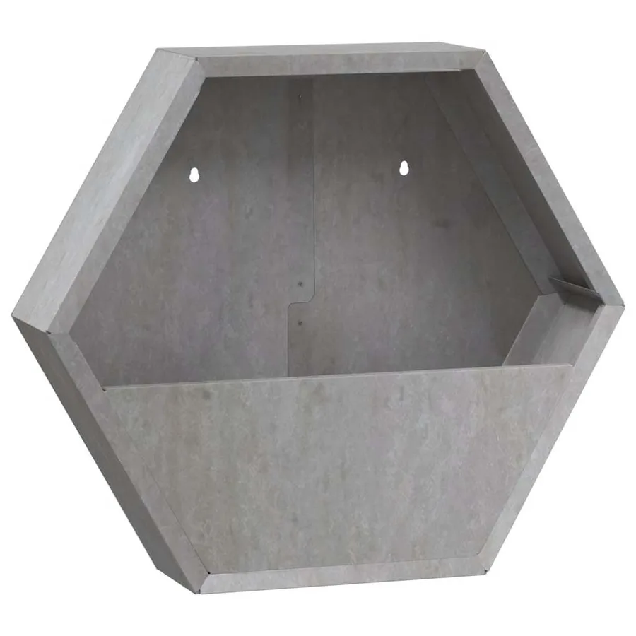 Jardinières murales 2 pcs Rouillé Acier corten 46x10x40 cm - 4