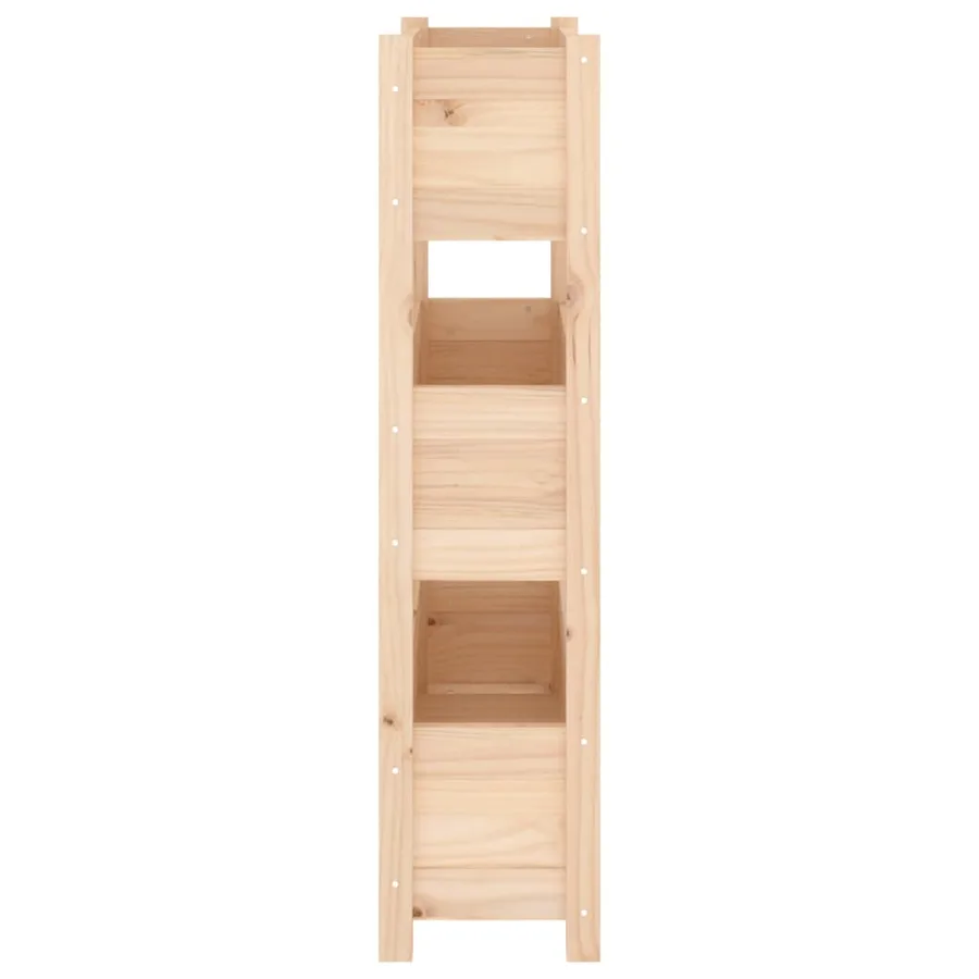 Jardinière 77x25x104,5 cm Bois massif de pin - 6